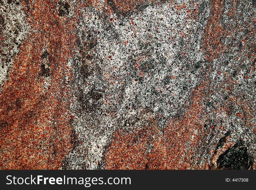 Red granite