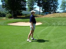 Woman Golfer Stock Photos Woman Golfer Stock Photos