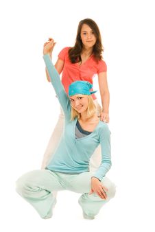 Two Teenage Girls Stock Photography Two Teenage Girls Stock Photography