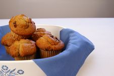 Banana Nut Muffins Royalty Free Stock Images Banana Nut Muffins Royalty Free Stock Images