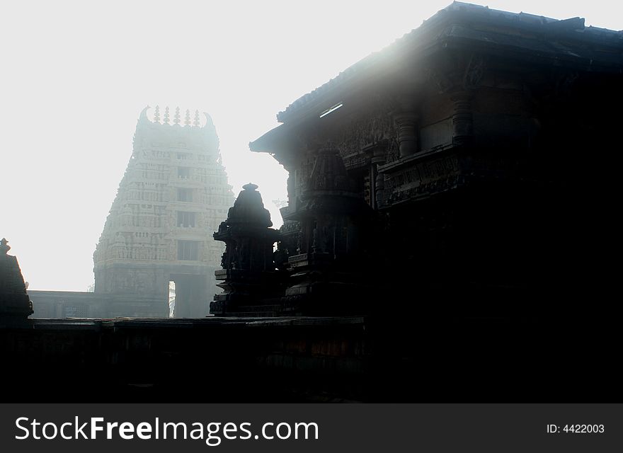 Temple in Belur, karnataka, India