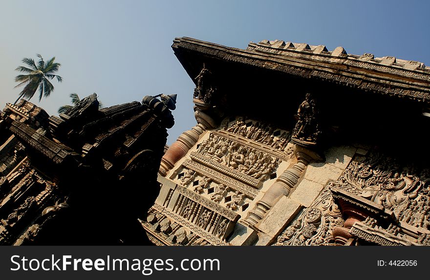 Temple in Belur ,Karnataka,India