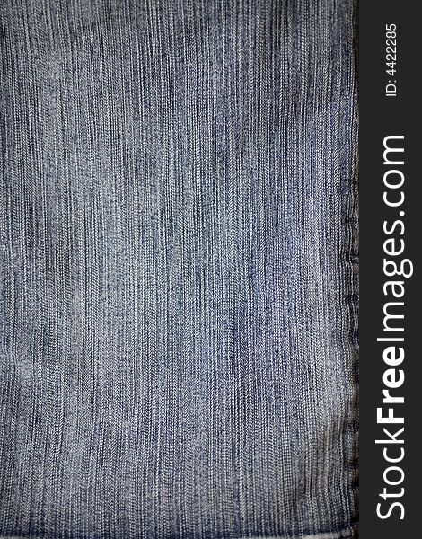 Details from old blue jeans trousers background. Details from old blue jeans trousers background