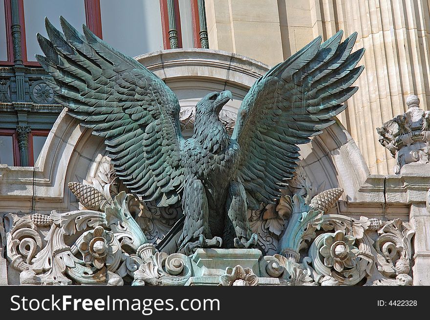 France, Paris: Statue Of Opera Garnier