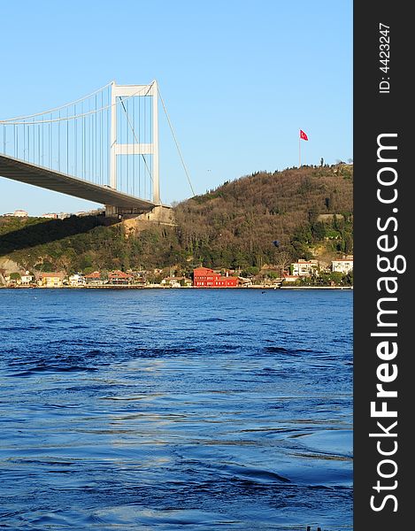 Bosphorus Ataturk bridge, Istanbul, Turkey