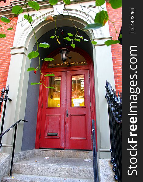 Beacon Hill is a wealthy neighborhood of Federal-style rowhouses, with some of the highest property values in the United States. Beacon Hill is a wealthy neighborhood of Federal-style rowhouses, with some of the highest property values in the United States