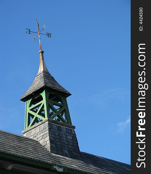 Steeple With Compass