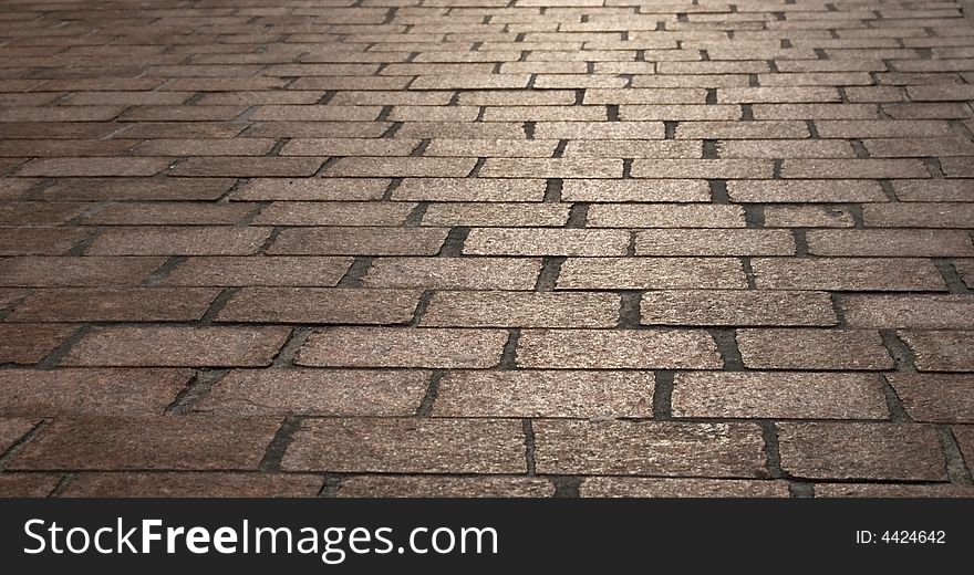 Close up of stones surface on the street. Close up of stones surface on the street.