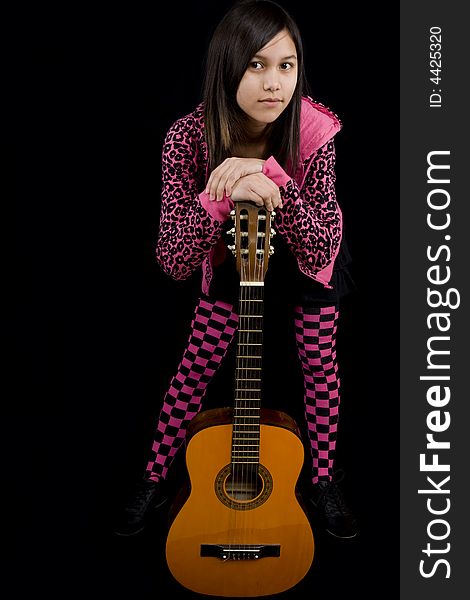 Teenager With Guitar