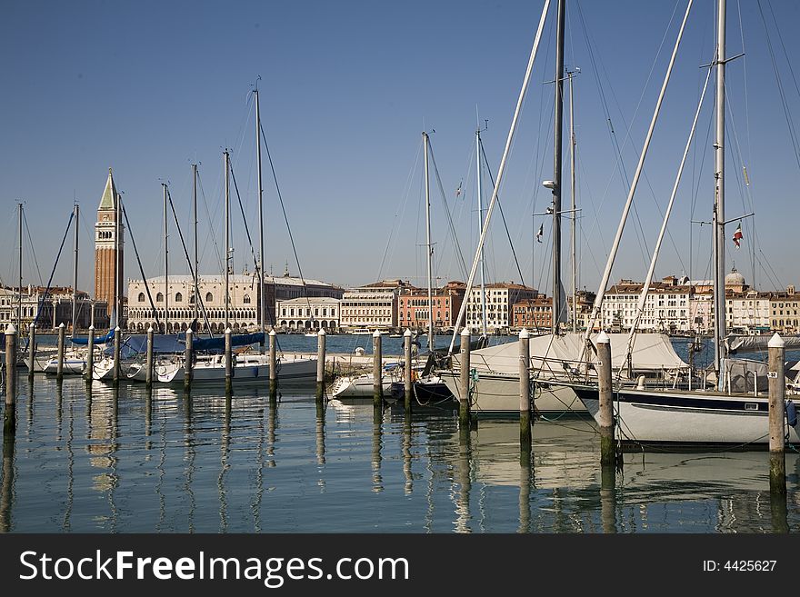 The city of venice in italy