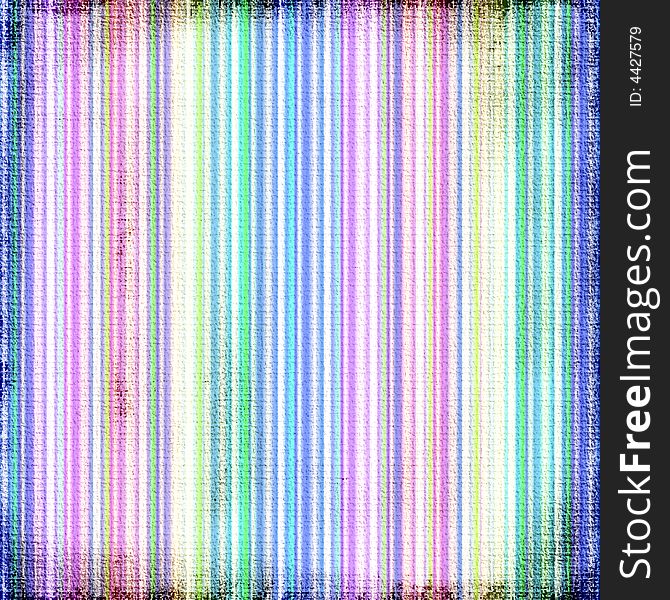Colorful Striped Canvas Grunge