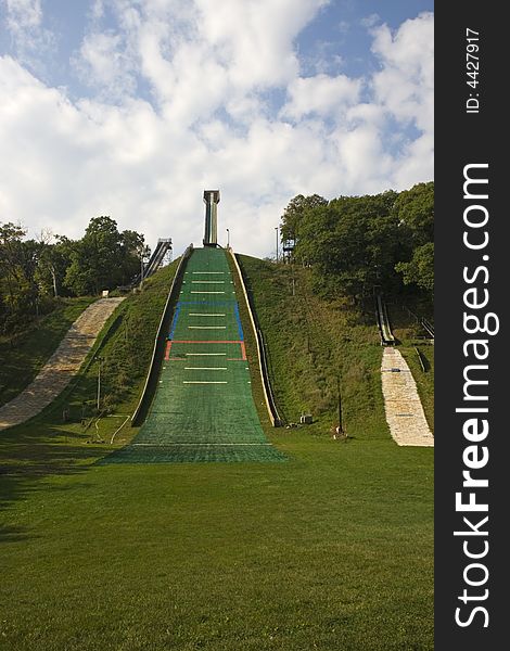 Norge Ski Jump - Fox River Grove, IL.