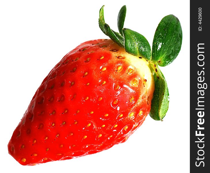 Perfect Strawberry Closeup