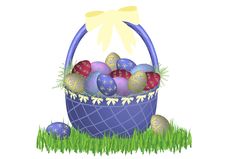 Easter Basket Classic 2 Stock Image Easter Basket Classic 2 Stock Image