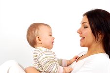 Mother And Baby Girl Stock Images Mother And Baby Girl Stock Images