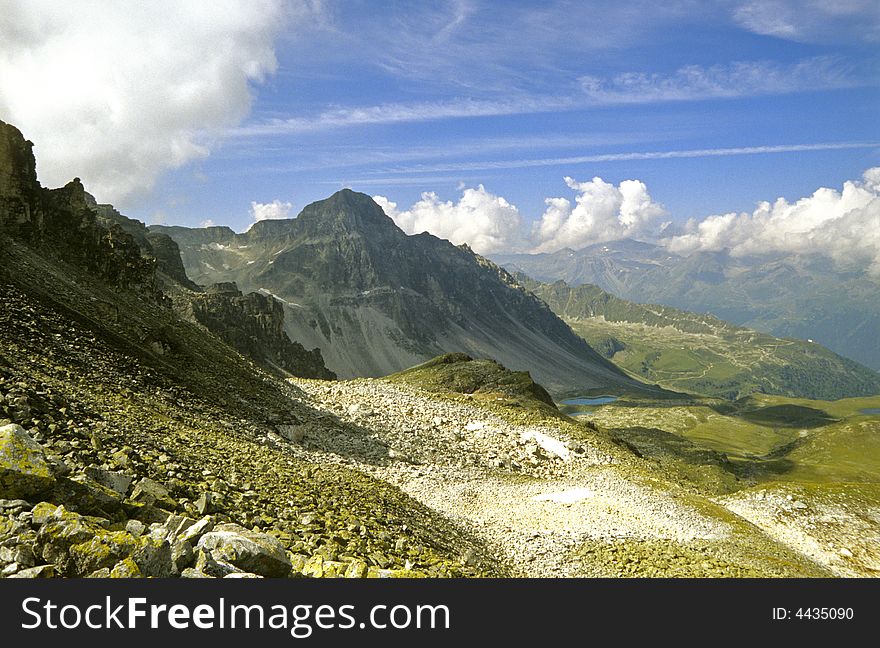 French Swiss Alps