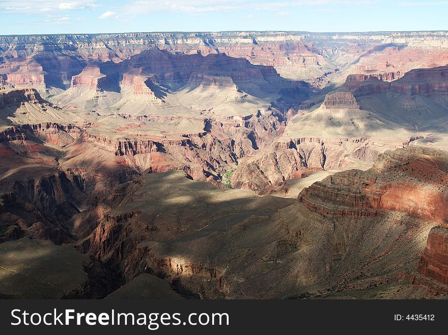 Panoramic view of Grand Canyon NP. Panoramic view of Grand Canyon NP