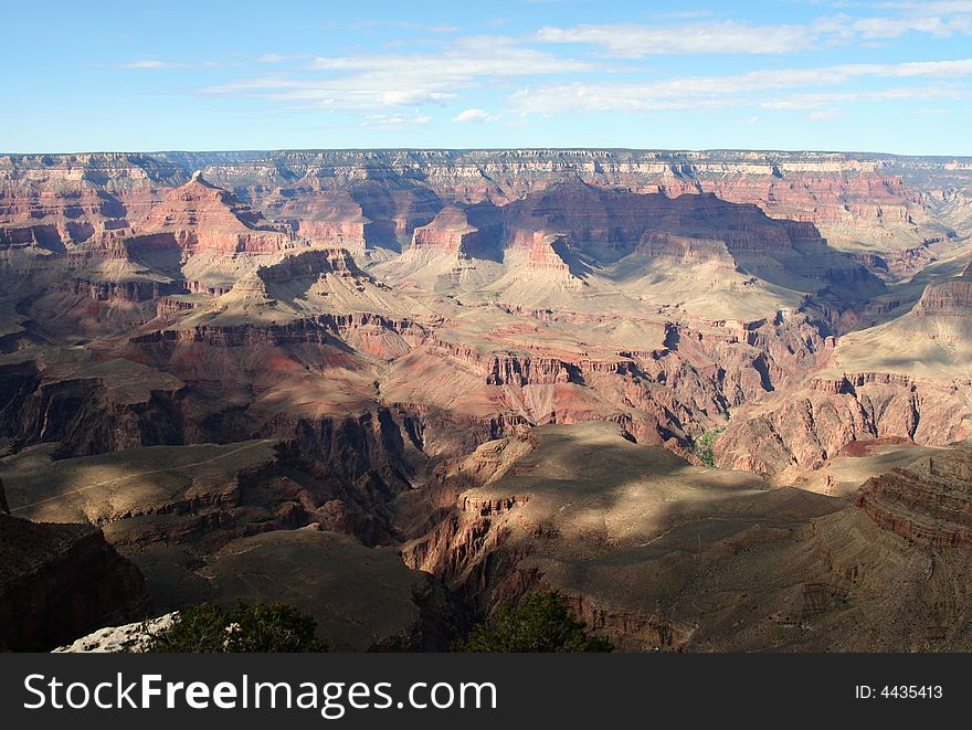 Panoramic view of Grand Canyon NP. Panoramic view of Grand Canyon NP