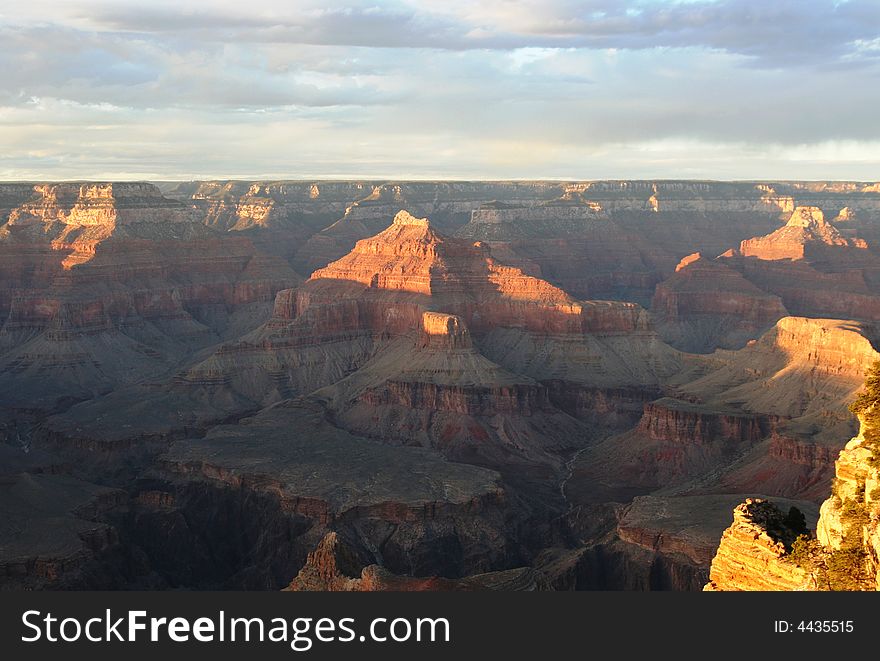 Sunset at Grand Canyon  National Park