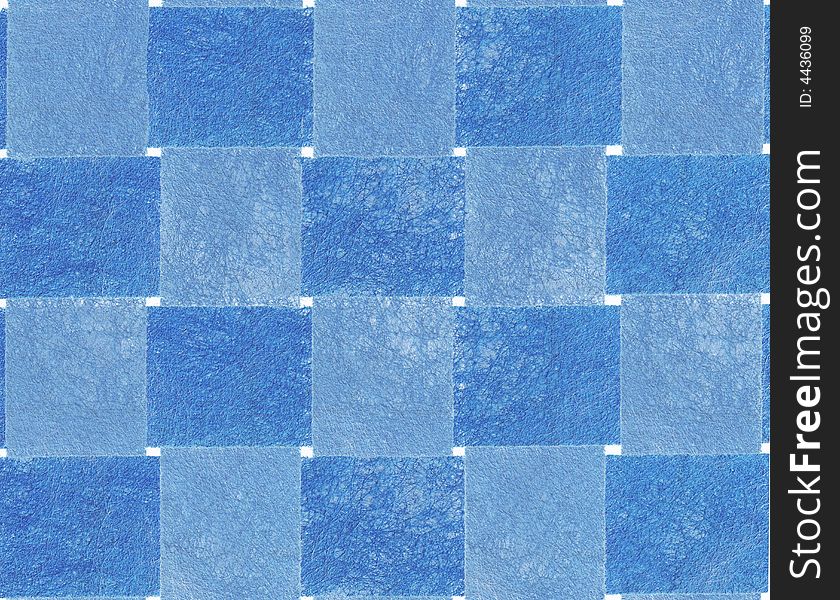 Textile background. Textile chessboard, decoration .