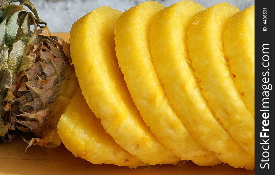 In Hawaii, juicy chunks of pineapple are used as a delicious digestive aid. In Hawaii, juicy chunks of pineapple are used as a delicious digestive aid.