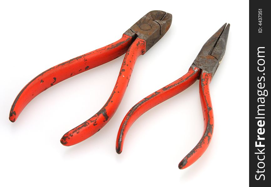 1950's or 60's Red Handled Tools