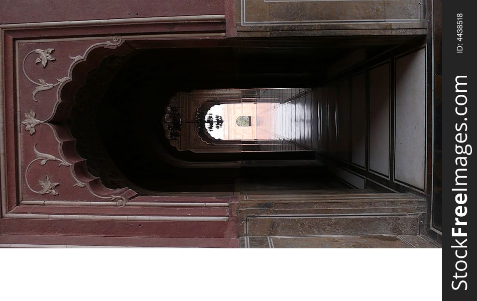 Side Door Of Badshahi Masjid