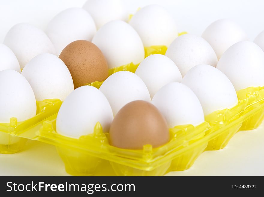 Eggs are used as a versatile food.