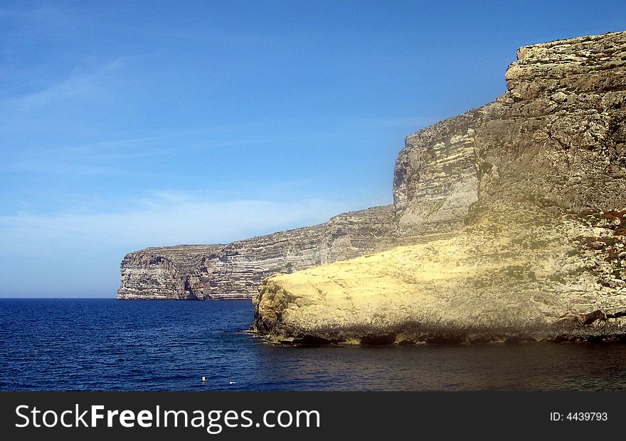 Rugged Coastline, Gozo, Malta