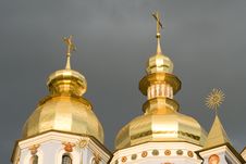 Golden Domes Royalty Free Stock Photos Golden Domes Royalty Free Stock Photos