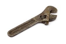 Old Adjustable Spanner Stock Photos Old Adjustable Spanner Stock Photos