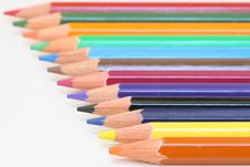 Colour Pencils Royalty Free Stock Photography