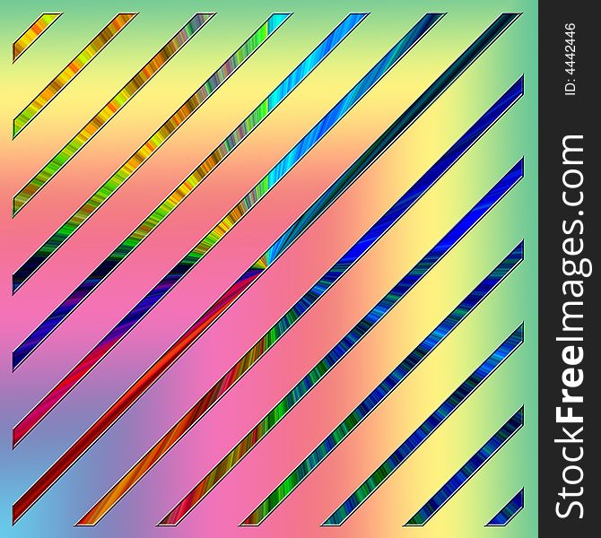 Square background with multicolored diagonal line on colorful bright background. Square background with multicolored diagonal line on colorful bright background