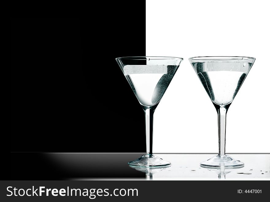 Glasses for martini
