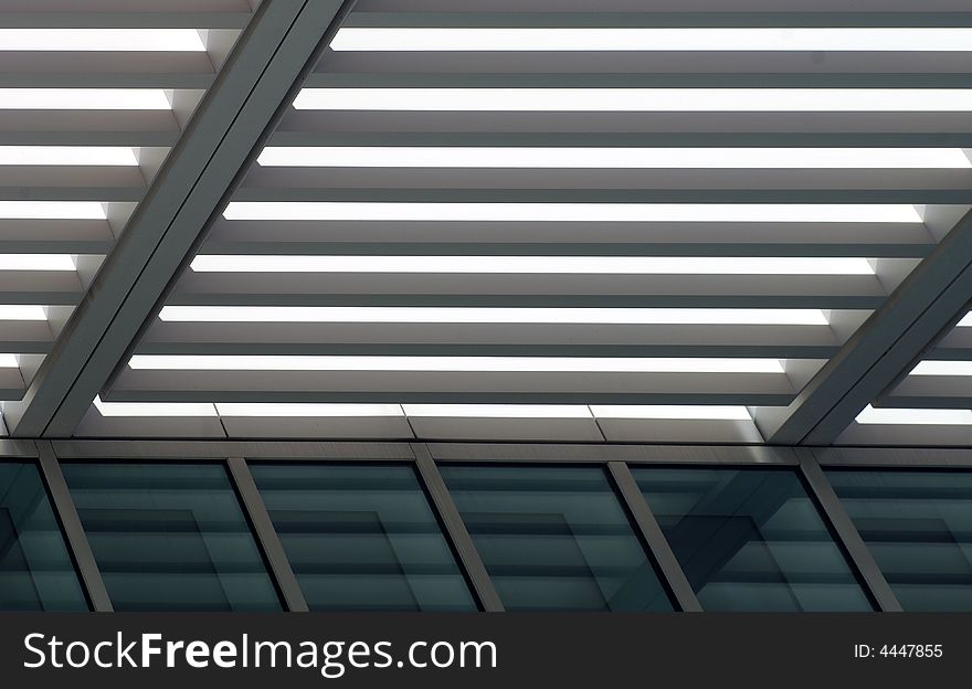 Image of a very Modern Building windows. Image of a very Modern Building windows