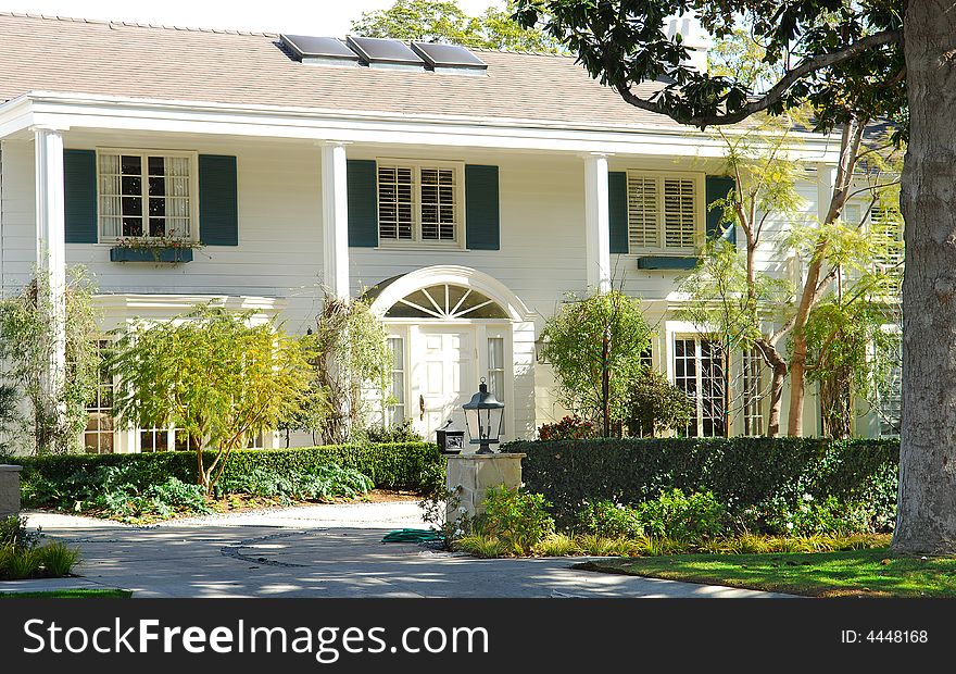 Image of a Beautiful Home In Southern California. Image of a Beautiful Home In Southern California