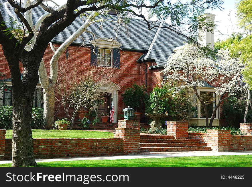 Image of a Beautiful Home In Southern California. Image of a Beautiful Home In Southern California