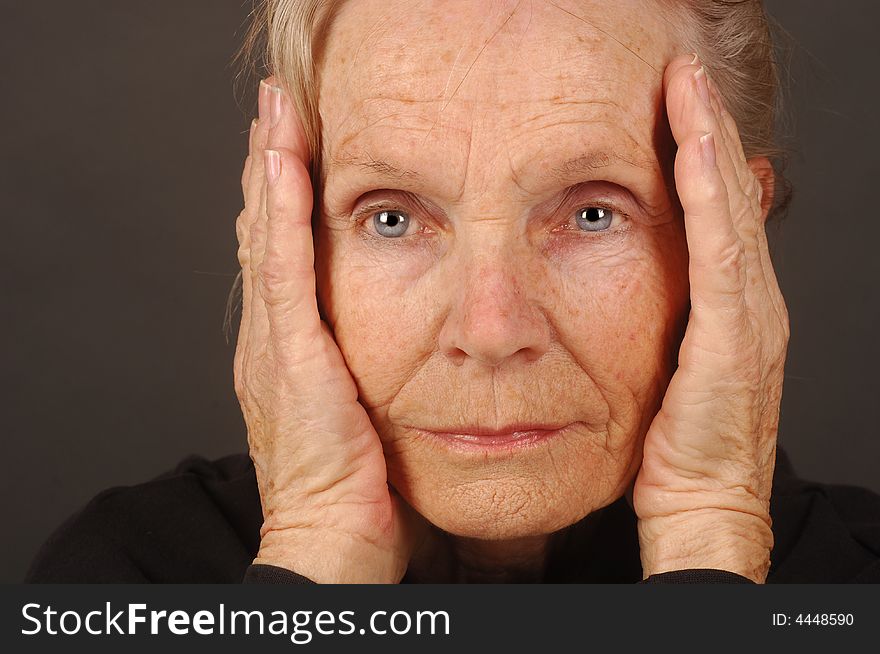 Image of a Very Beautiful Elderly woman. Image of a Very Beautiful Elderly woman