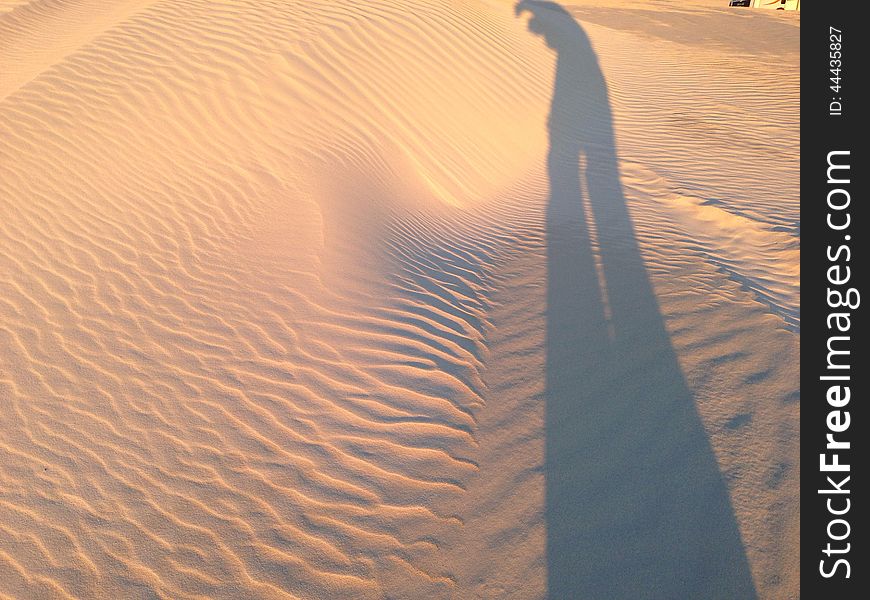 View of the sand in lancelin perth australia during sunset. View of the sand in lancelin perth australia during sunset