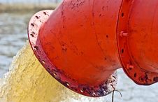 Orange Tubes. Royalty Free Stock Image Orange Tubes. Royalty Free Stock Image