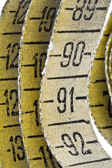 Old Measuring Tape Royalty Free Stock Image