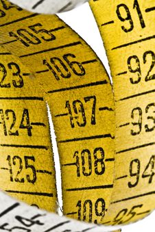 Old Measuring Tape Royalty Free Stock Photos