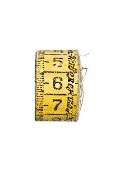 Old Measuring Tape Stock Photography