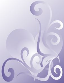 Violet Heart Stock Images Violet Heart Stock Images