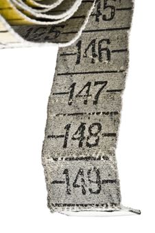 Old Measuring Tape Royalty Free Stock Photo
