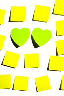 Sticky Paper Notes Royalty Free Stock Image