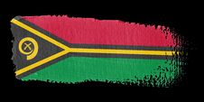 Brushstroke Flag Vanuatu Stock Images Brushstroke Flag Vanuatu Stock Images