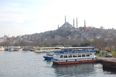 Suleymaniye Mosque Golden Horn Stock Photography Suleymaniye Mosque Golden Horn Stock Photography