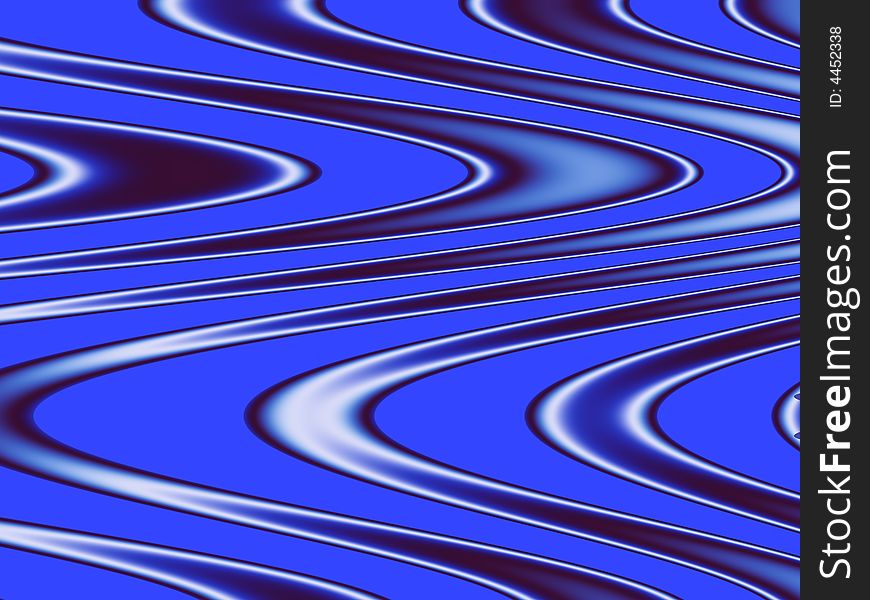 A fractal resemblingwater flowing in pretty curves. A fractal resemblingwater flowing in pretty curves.