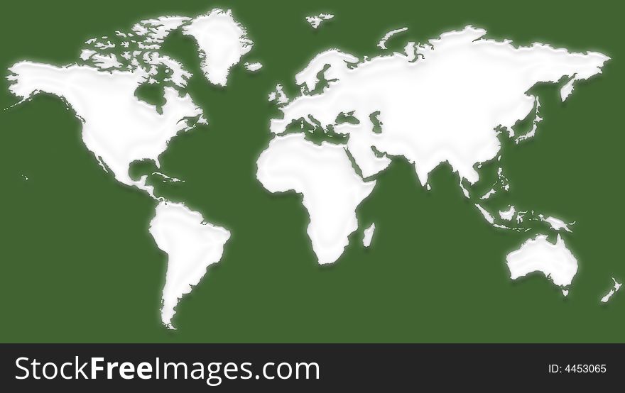 A world map background illustration. A world map background illustration